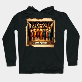 Angel Choir In Candlelight Hoodie